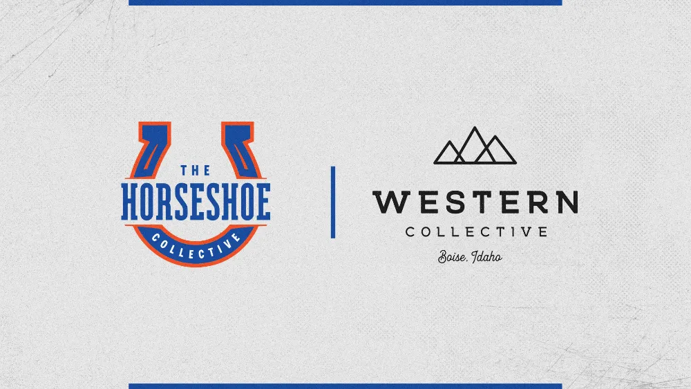 horseshoe logo and western logo